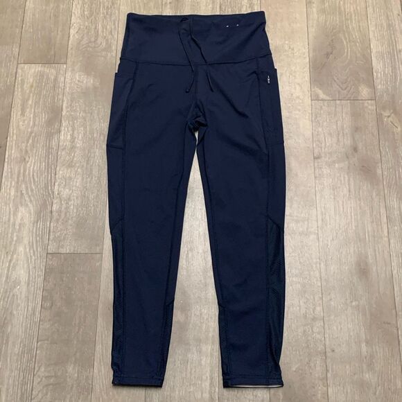 NWOT Xersion 7/8 Ankle‎ Drawstring Gym Workout Active Legging Pants - Picture 1 of 6